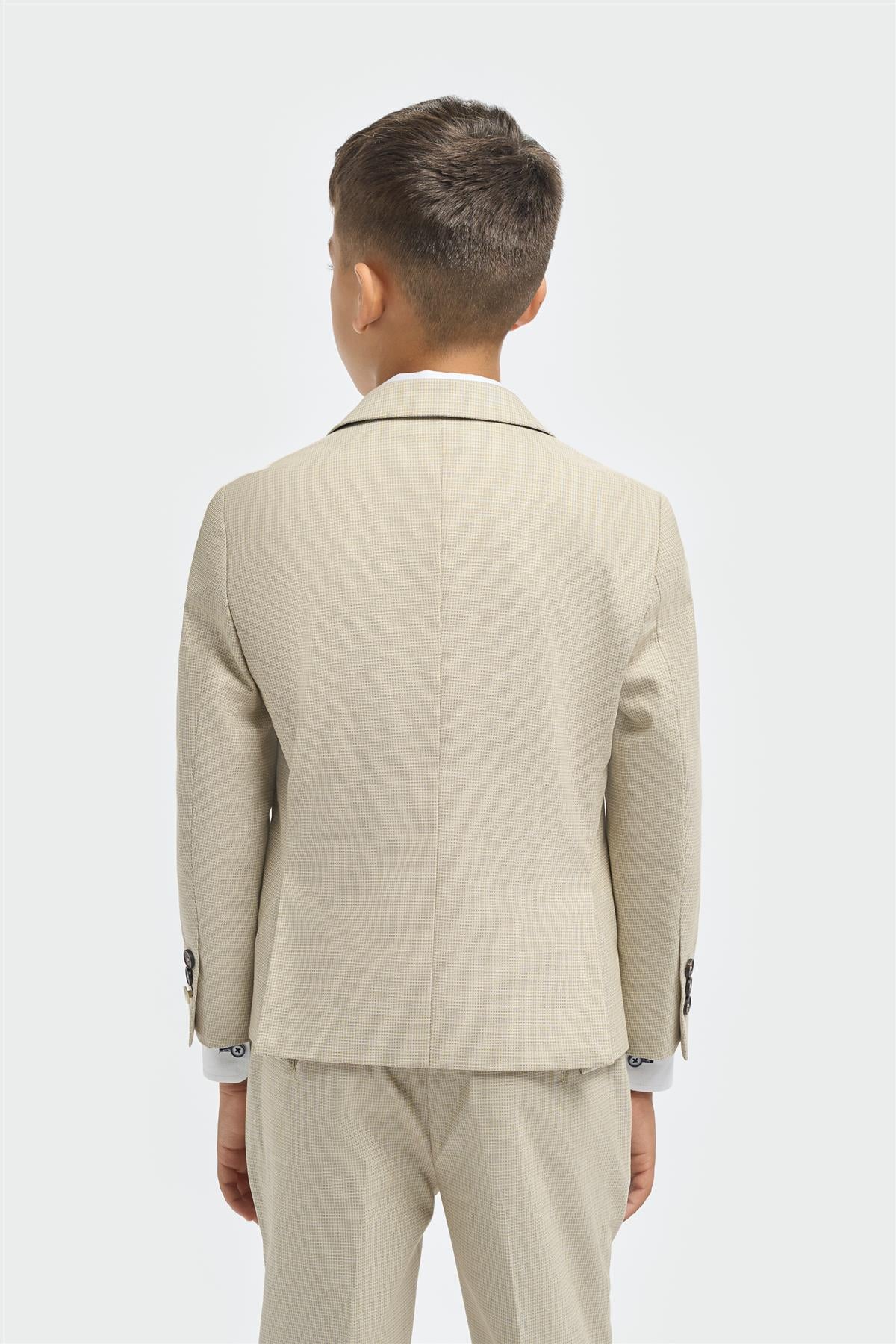 Barndräkt i tre delar - Hampton Beige