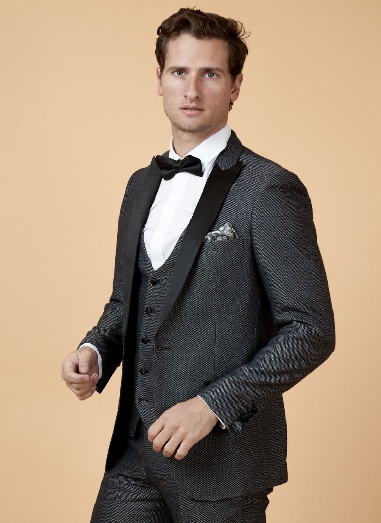 Marc Darcy - Colbert Charcoal Spencer Grey - 1