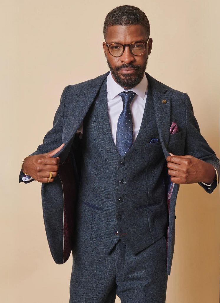 Marc Darcy - Colbert Marlow Blue Tweed