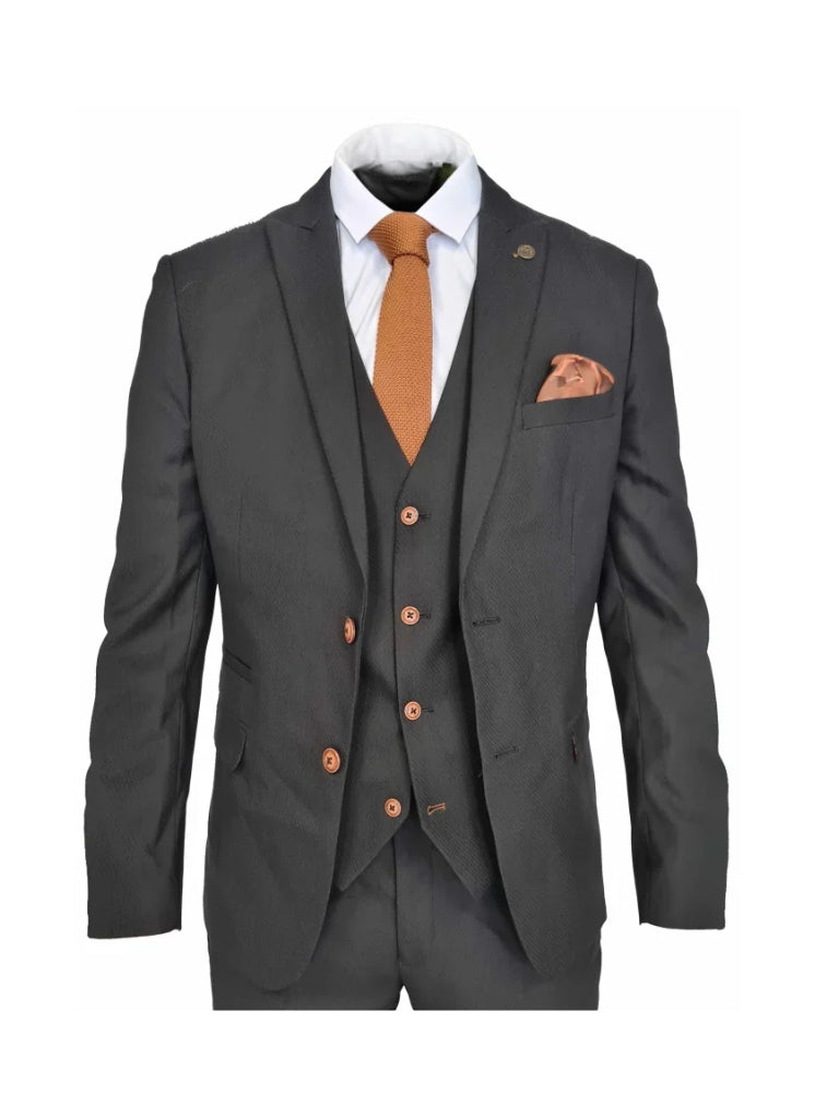 Marc Darcy - Colbert Max Single Breasted Zwart