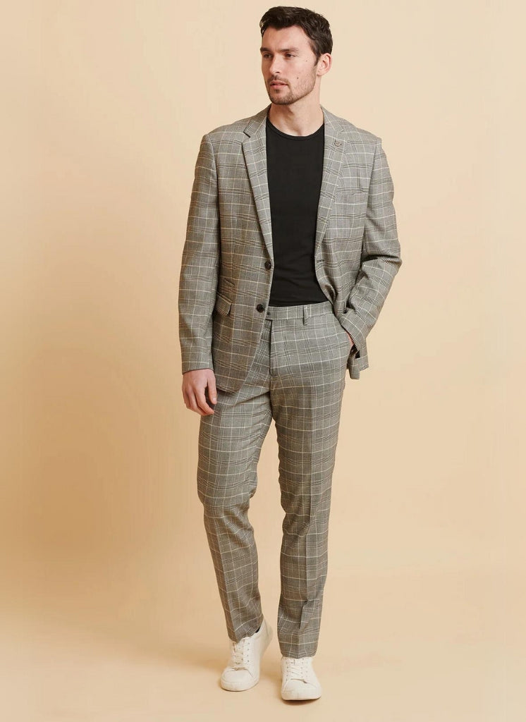 Marc Darcy - Colbert Ruitpatoon Ross Grey Check