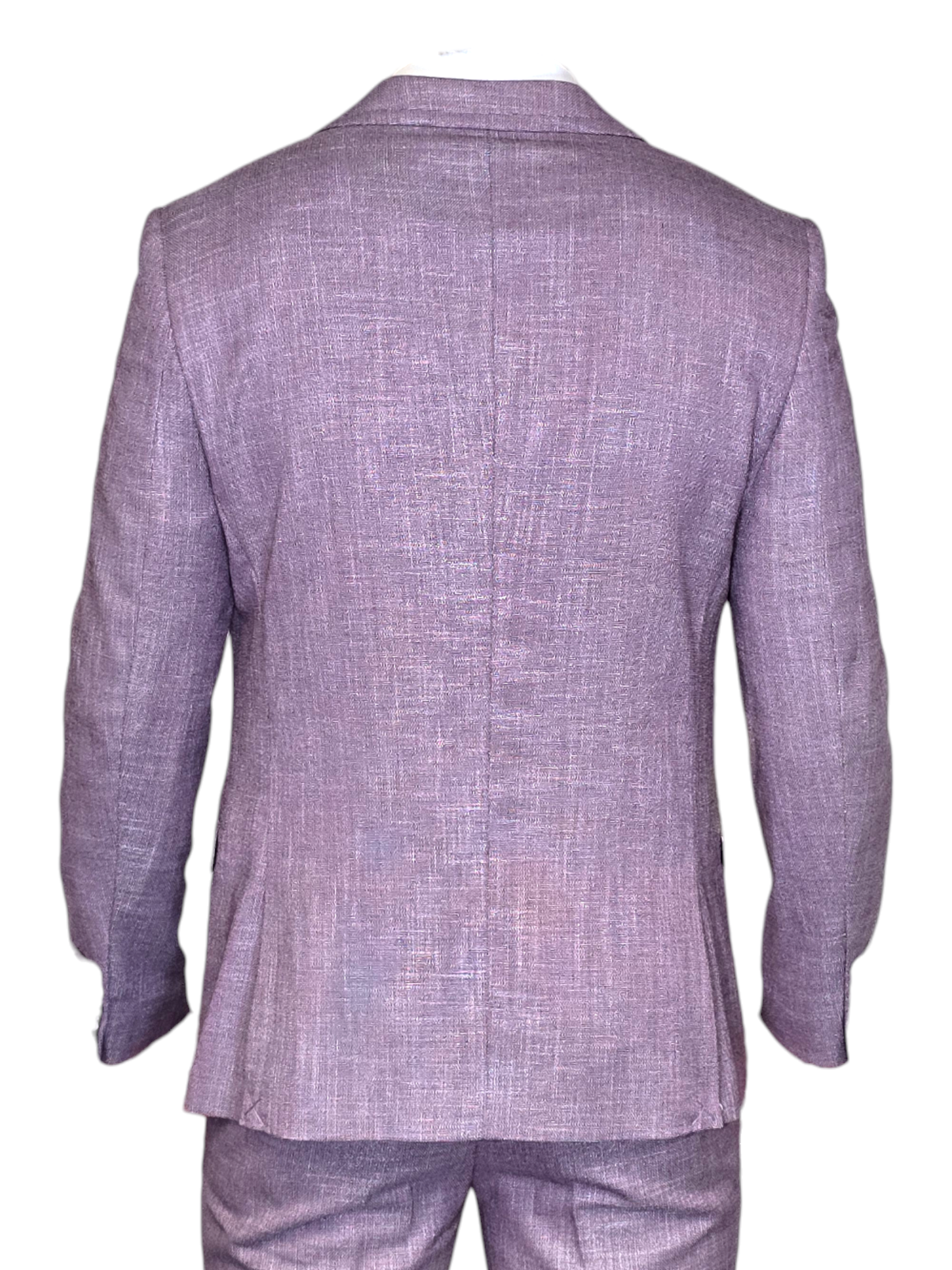 2-delad kostym - slim fit herrkostym - Cavani lila kostym 2-delad