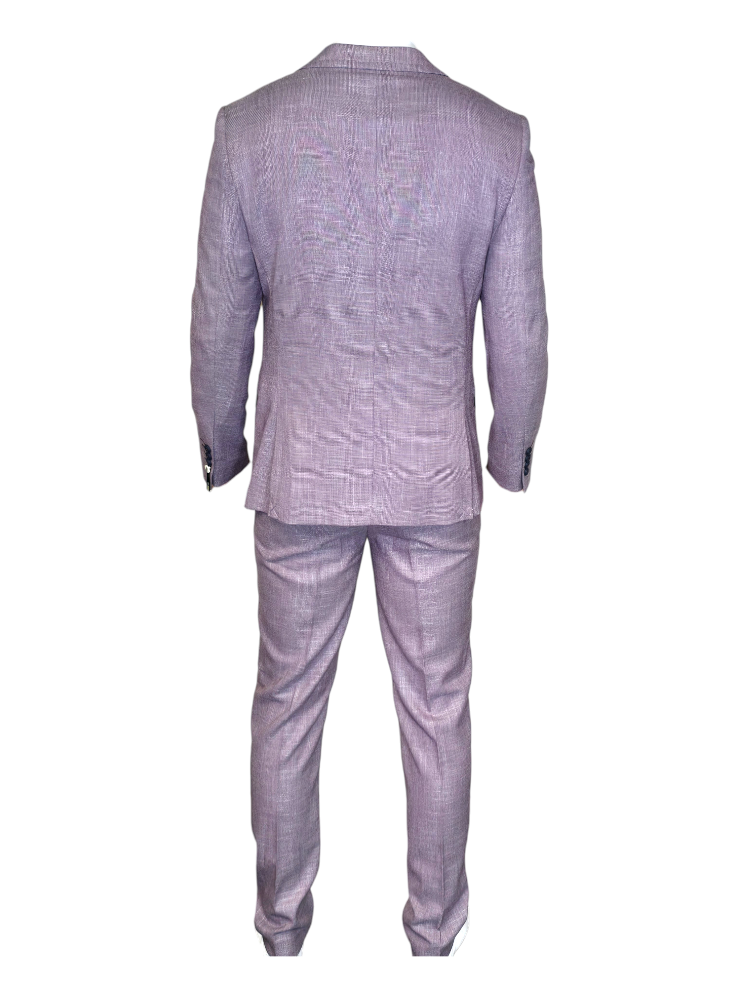 2-delad kostym - slim fit herrkostym - Cavani lila kostym 2-delad