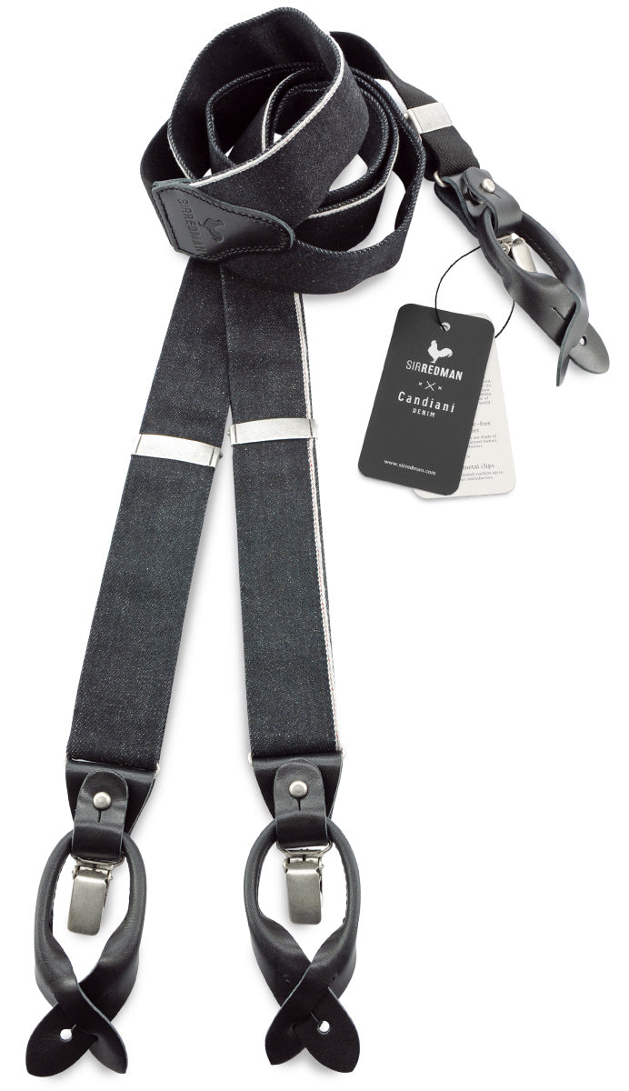 Tandställningsset för herrar Black Jack Selvedge
