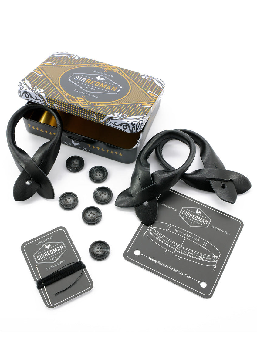 Tandställningsset för herrar Black Jack Selvedge