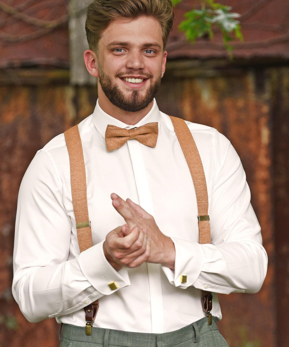 Hängslen Gentleman Set Festa Fortuna terrakotta