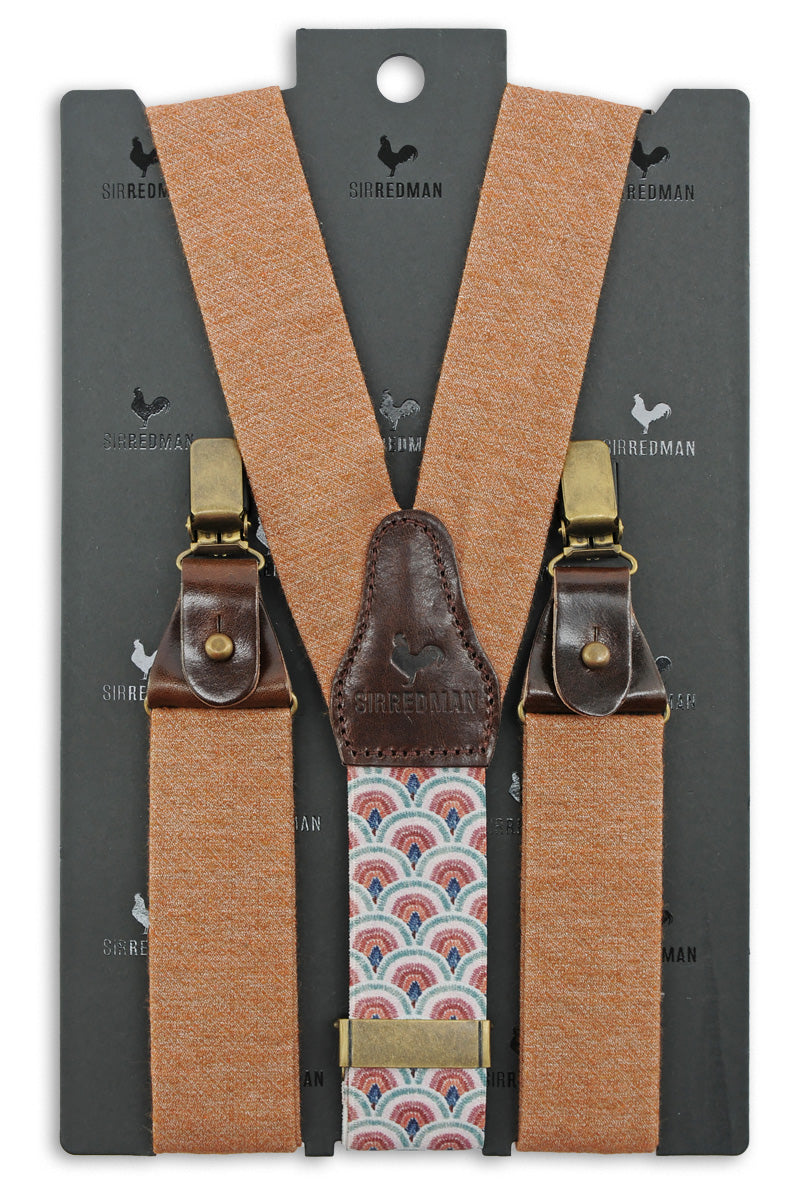 Hängslen Classic Luxe Festa Fortuna Terracotta