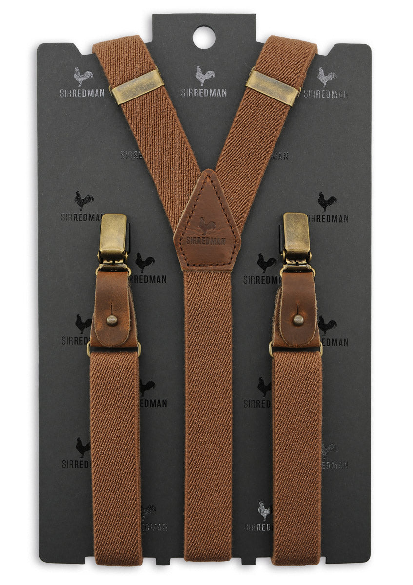 Luxe Bretels handgemaakt - Chocolate Charm - bretels