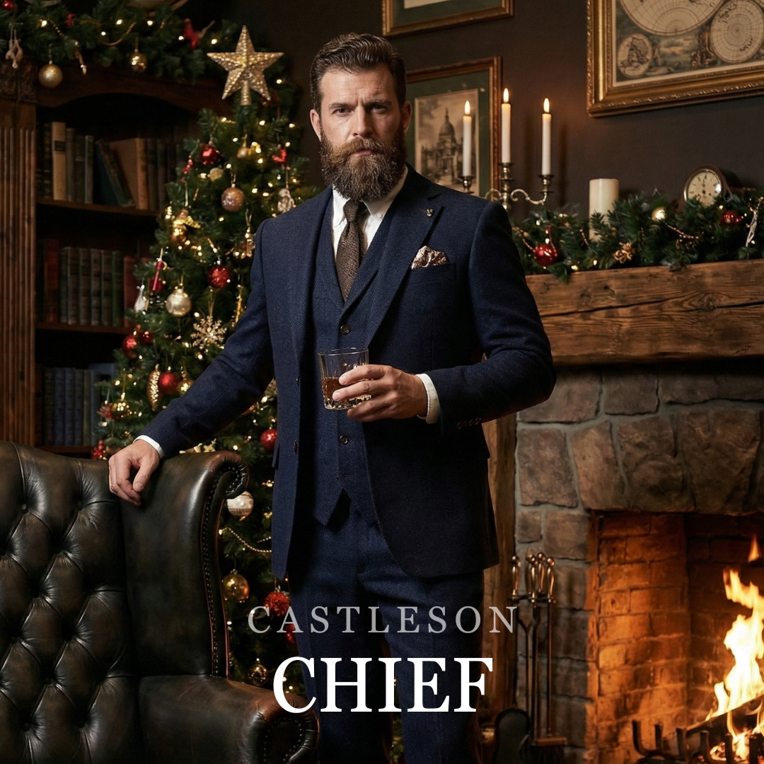 Driedelig pak voor de kerstborrel? Ontdek het bij Castleson