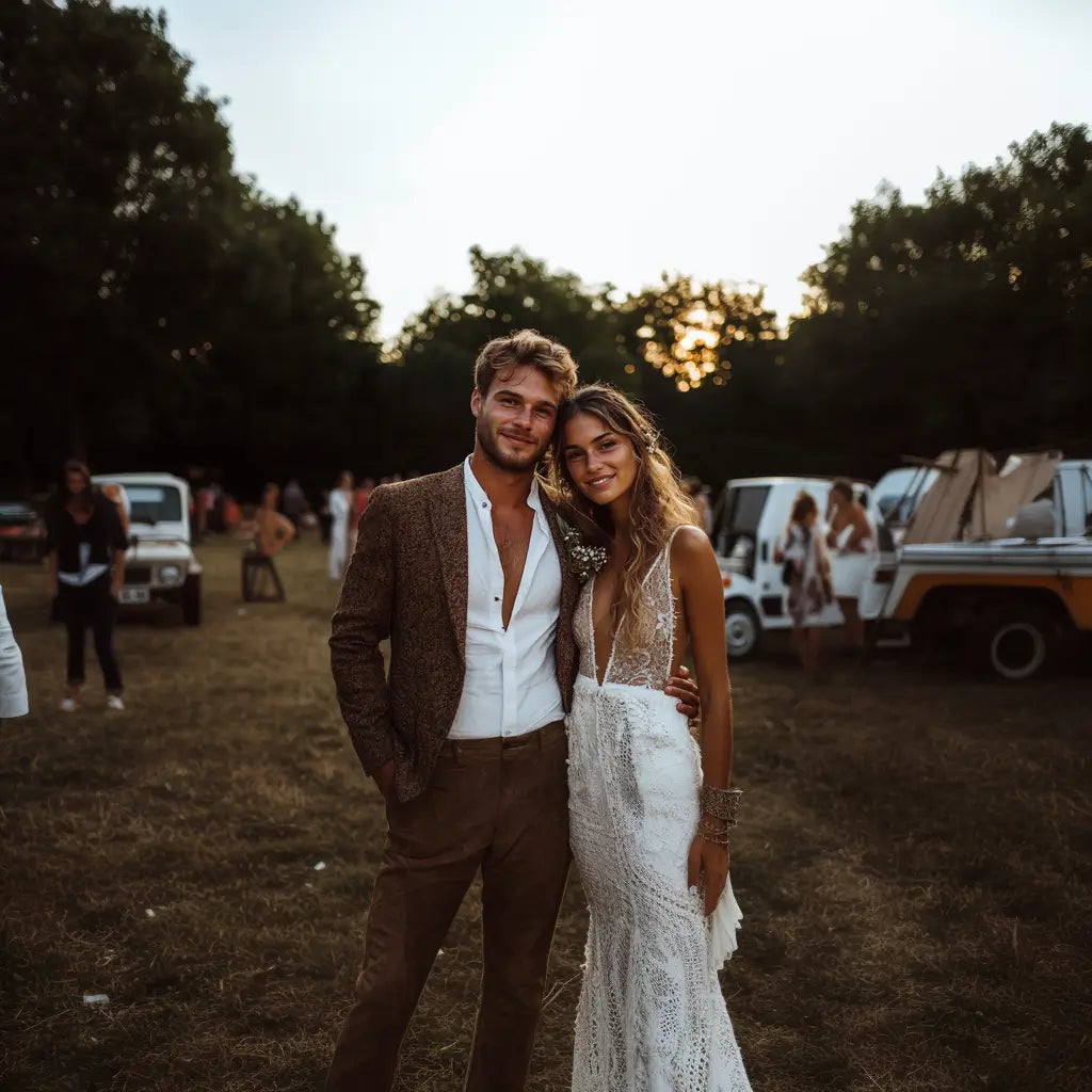 Wat betekent een Bohemian bruiloft voor mannen?
