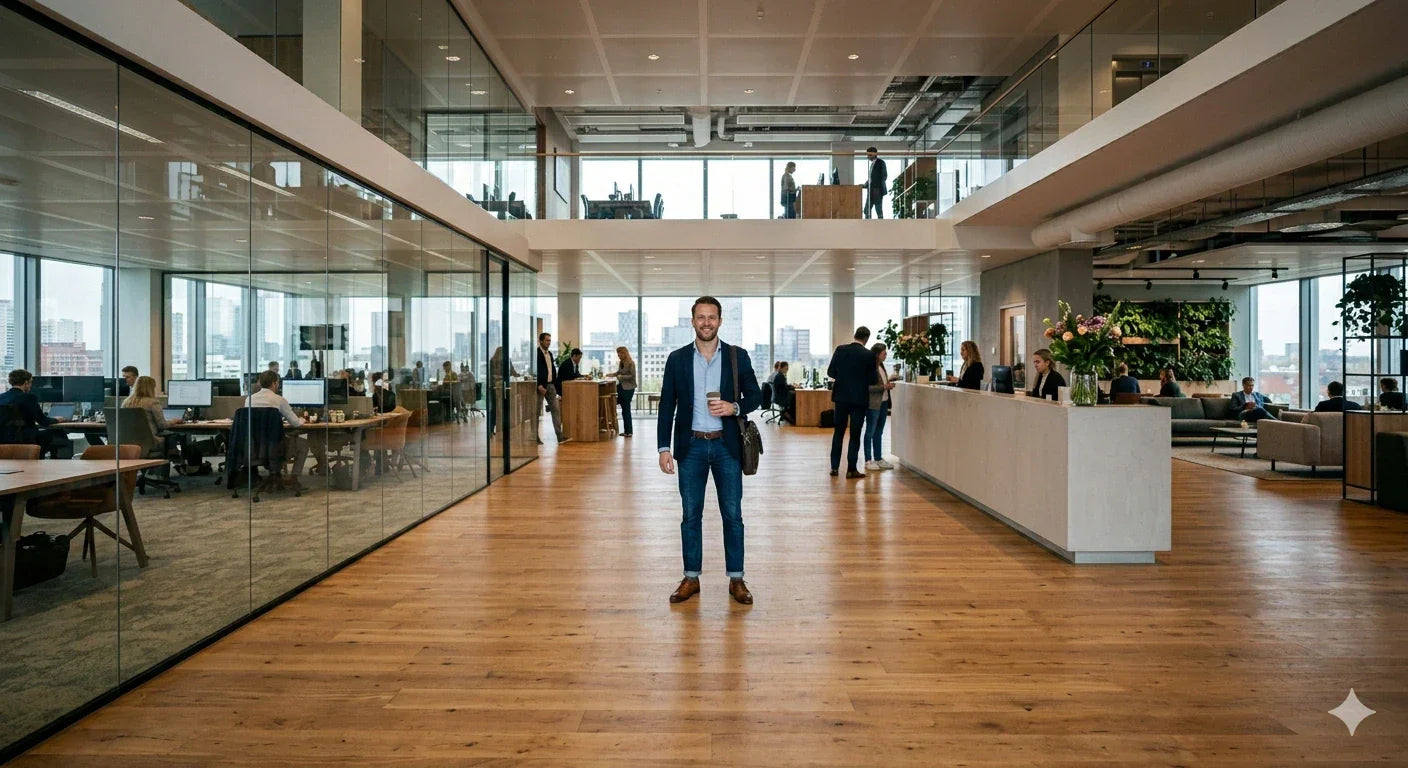 Is een spijkerbroek toegestaan bij business casual?