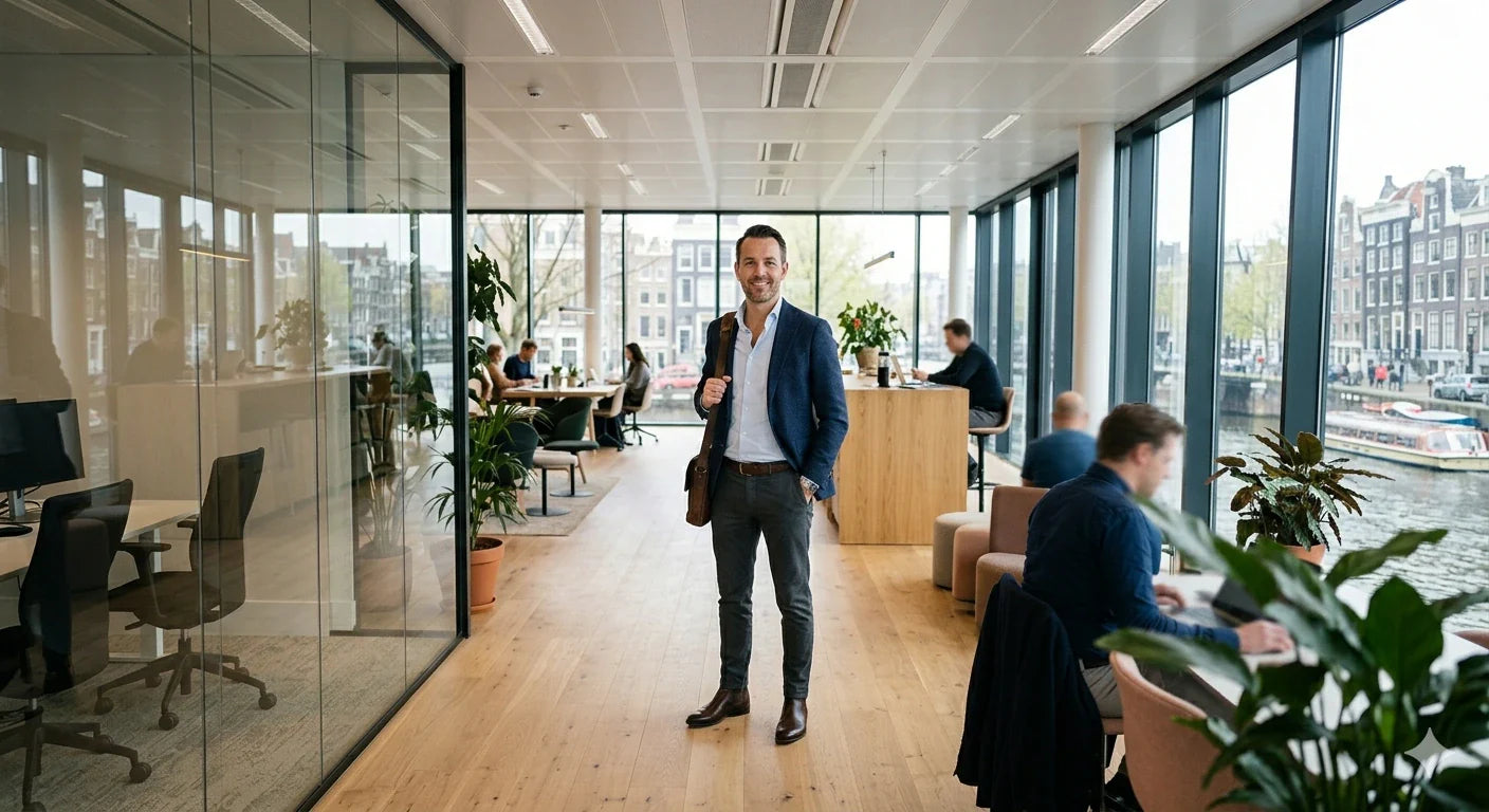 Is een colbert verplicht bij business casual?