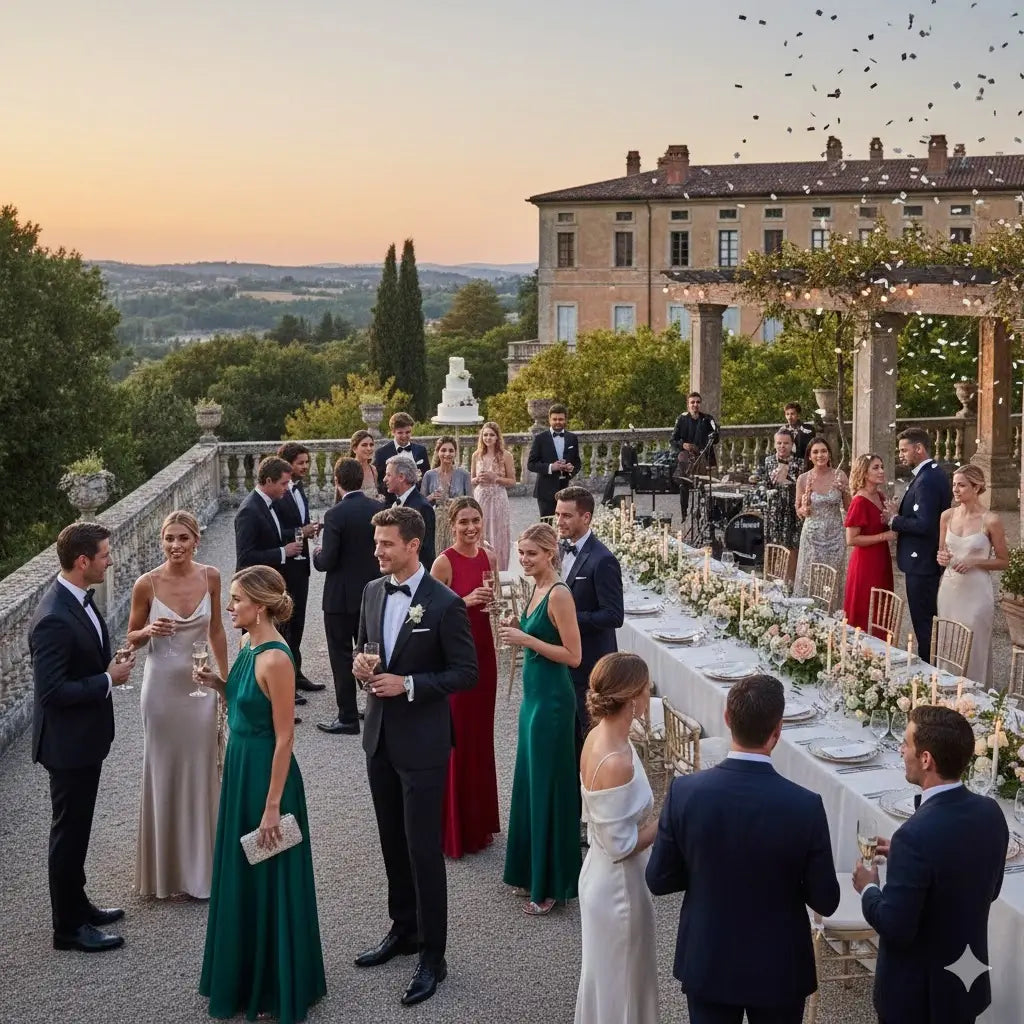 Hoe beschrijf je formele kleding op jouw trouwwebsite?