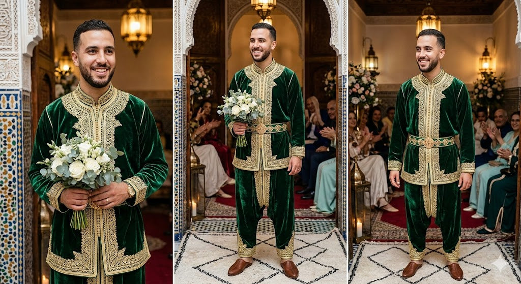 Wat dragen mannen naar een Marokkaanse bruiloft?