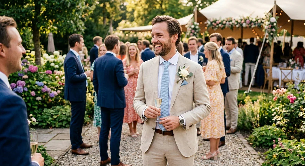 Lentebruiloft? Dit draag je als man!