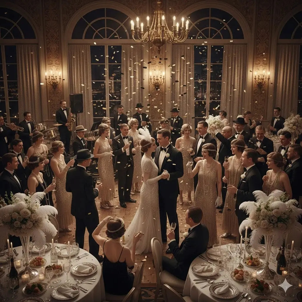 Roaring Twenties Bruiloft: Wat betekent dit voor heren?