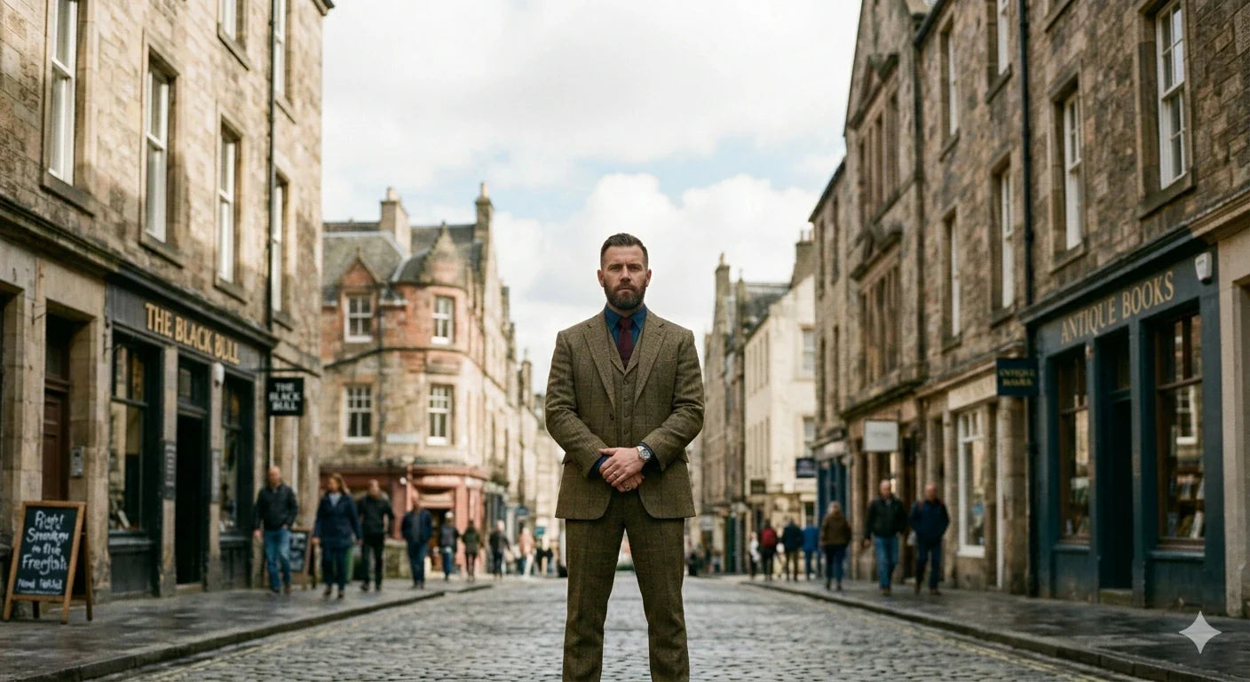 Zijn tweed pakken zwaar?