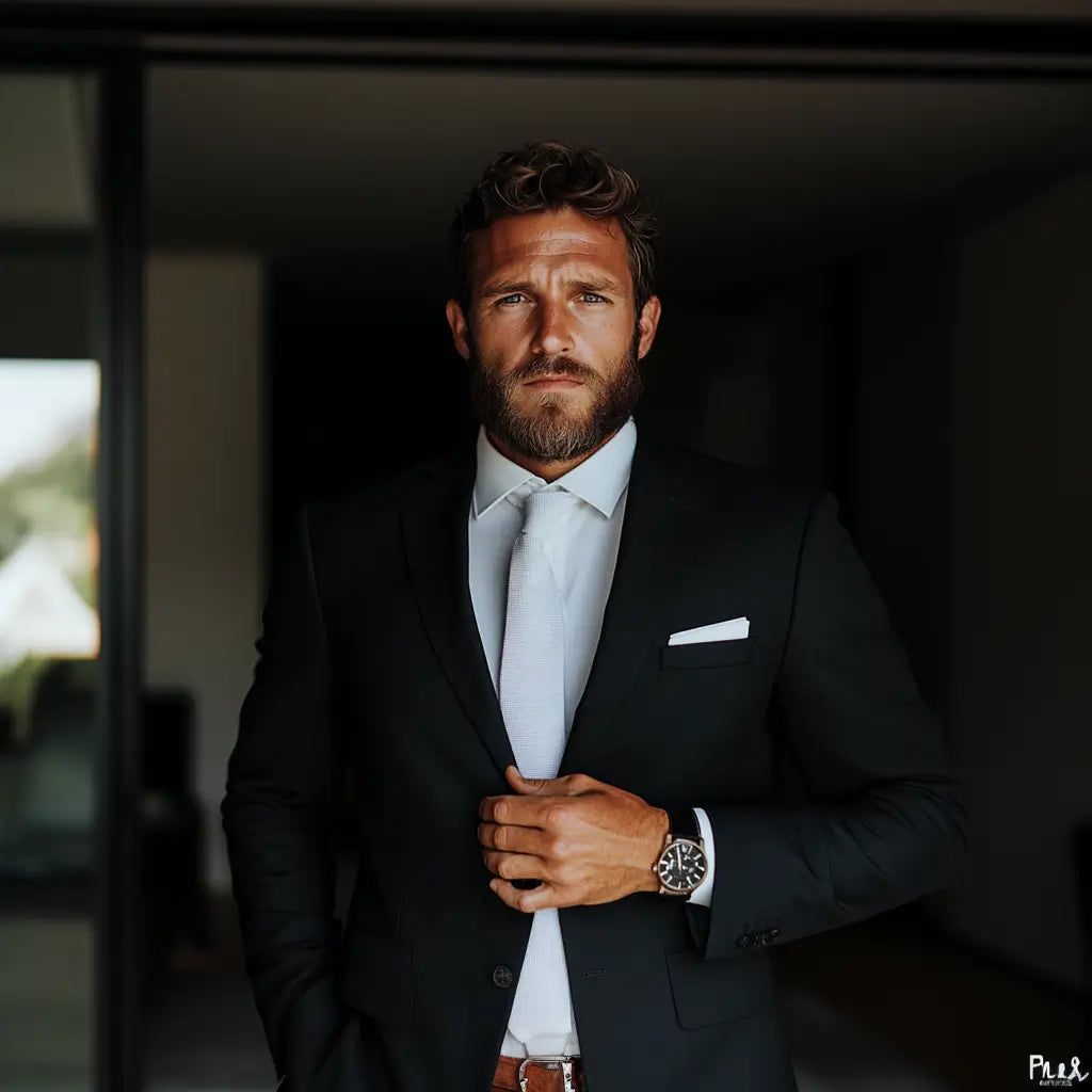 Mag je als bruidegom een witte stropdas dragen?