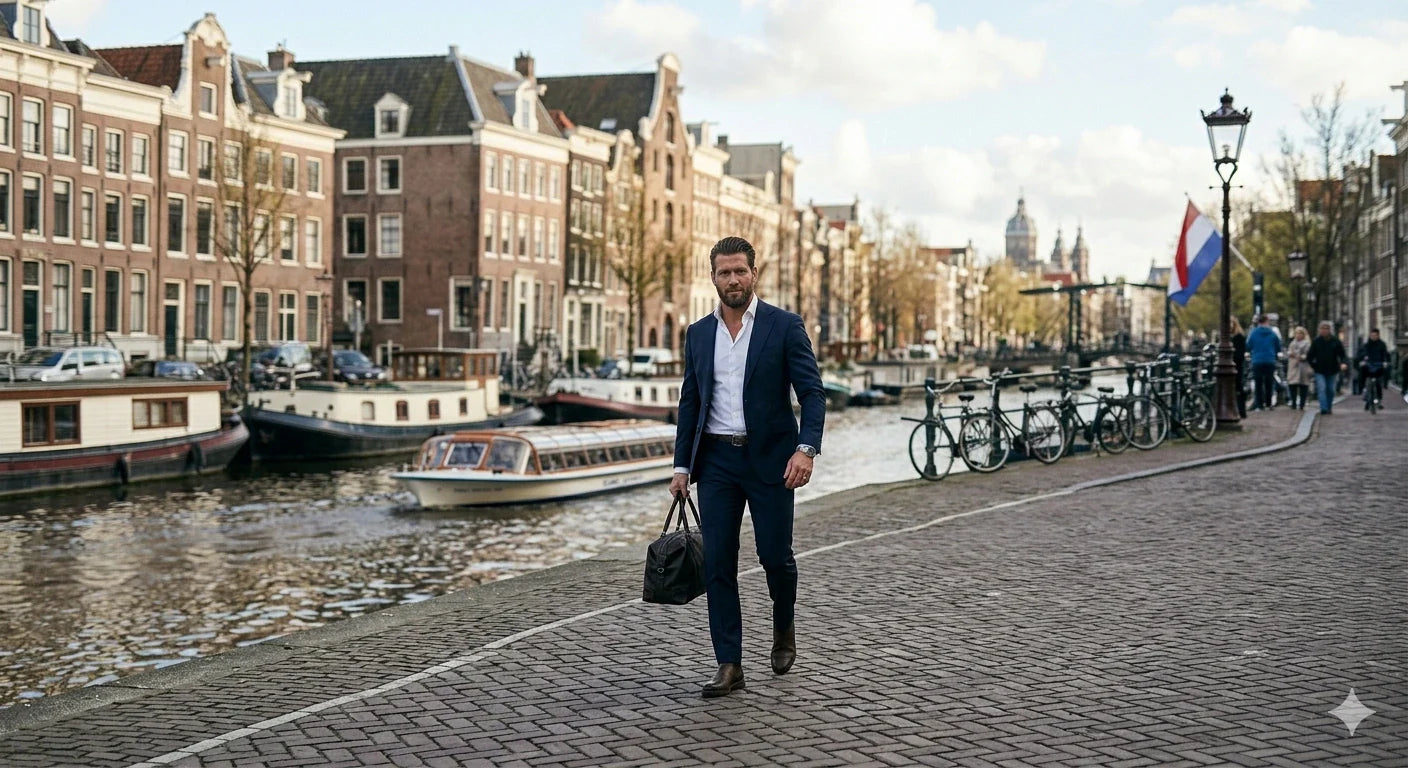 Wat is de dresscode voor mannen in een pak?