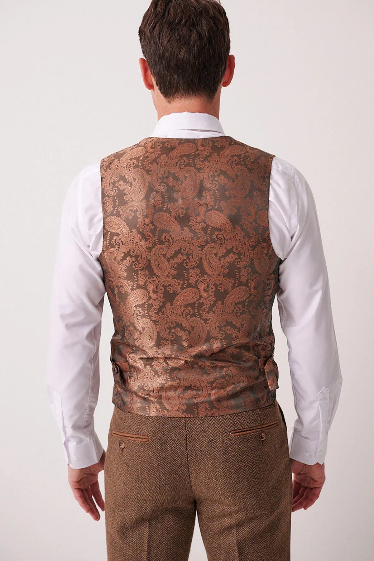 Marc Darcy - Gilet Dean Tan Tweed