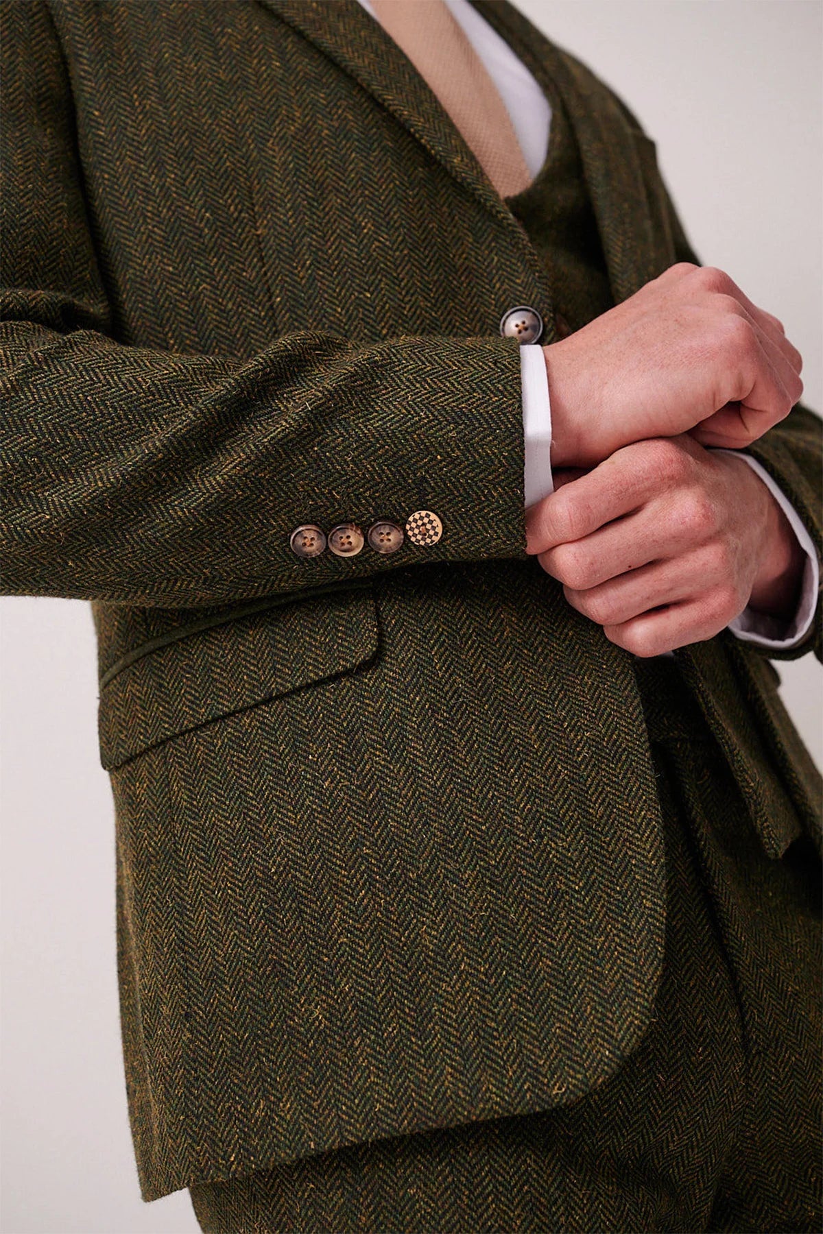 Marc Darcy - Colbert Dean Olive Tweed