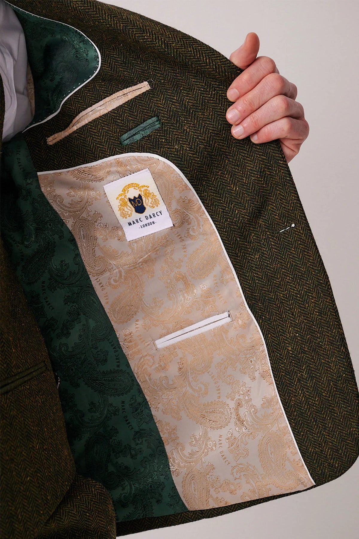 Marc Darcy - Colbert Dean Olive Tweed
