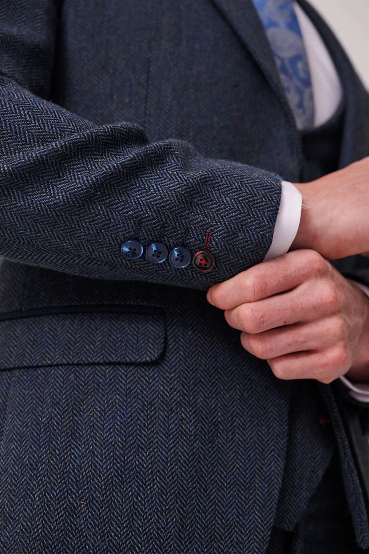 Marc Darcy - Colbert Dean Blue Tweed