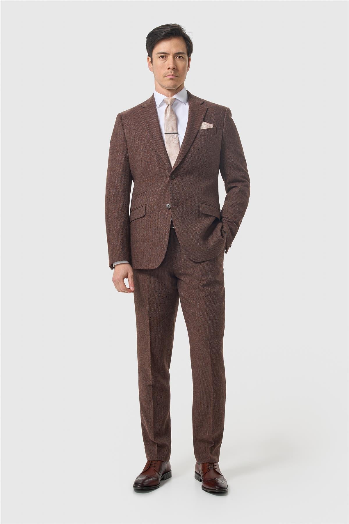 Cavani Thomas - Colbert Donker Mahonie Tweed 2