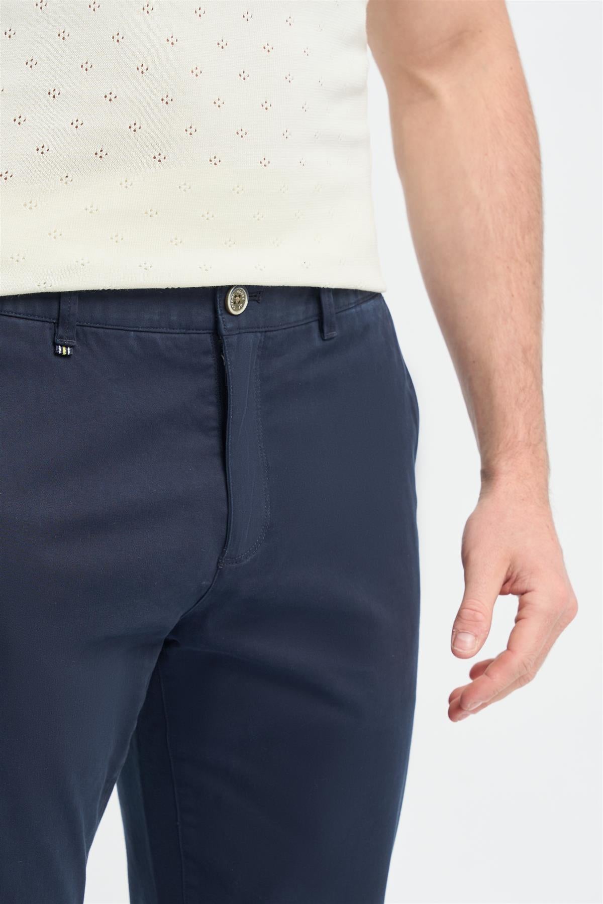 Cavani Hudson Navy - Chino heren Regular 4