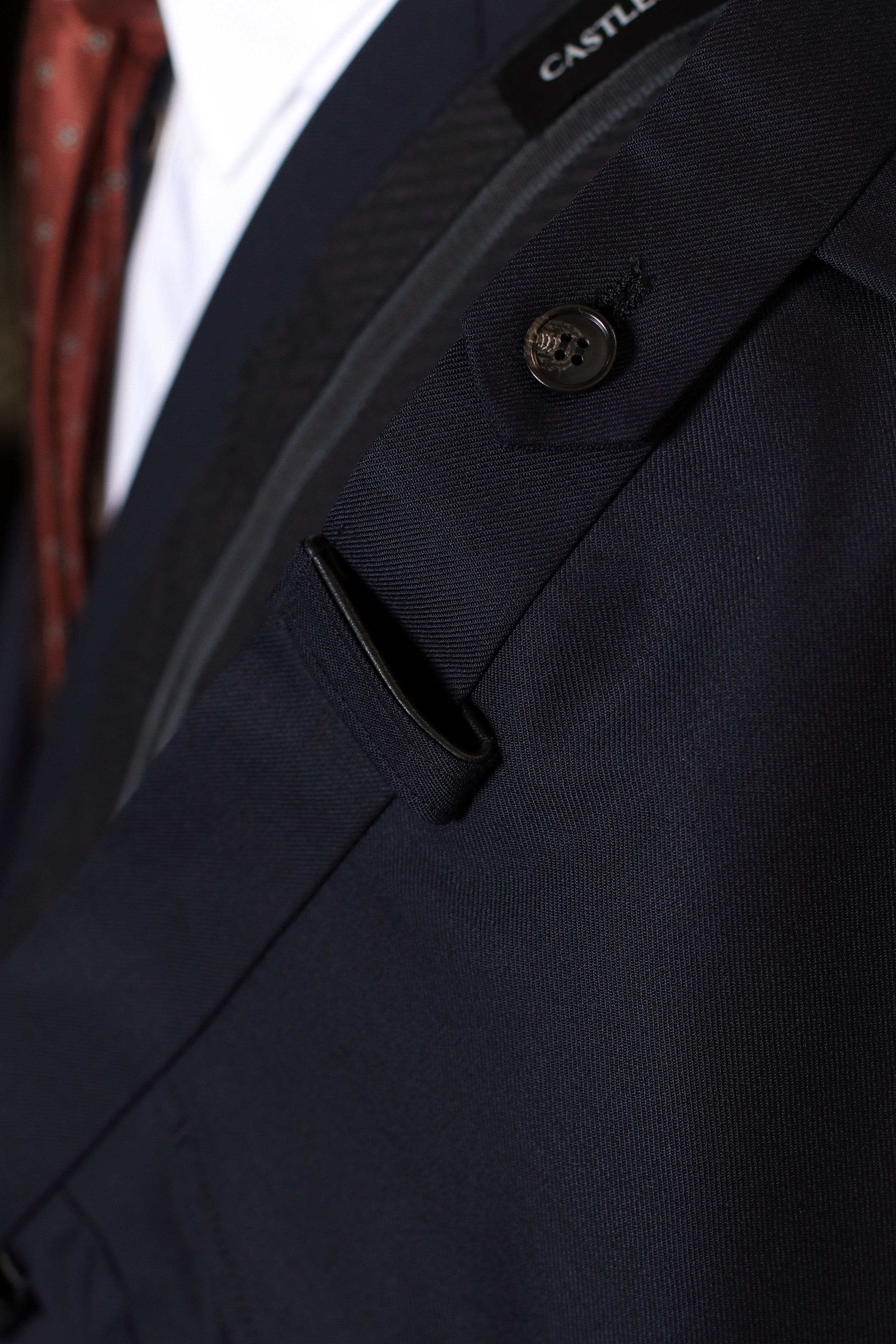 CASTLESON Guard - Tweedelig Herenpak Midnight Navy