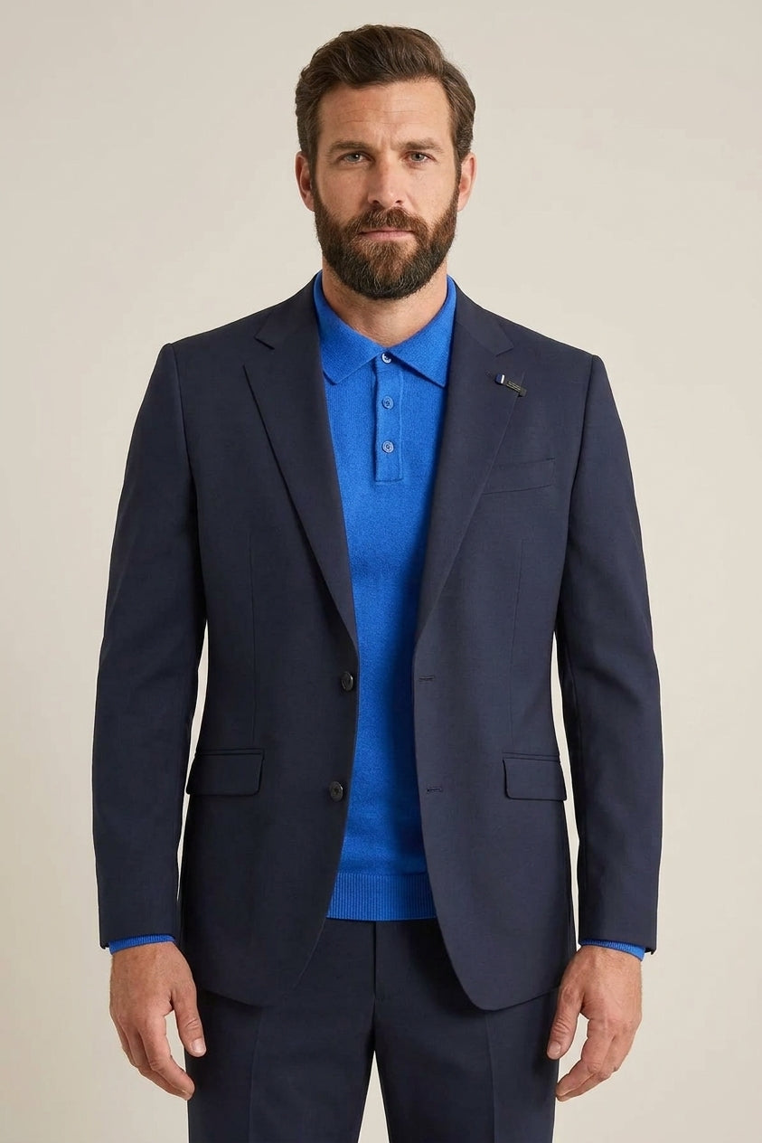 2-delig Navy Herenpak - Cavani Malibu Navy — studiofoto