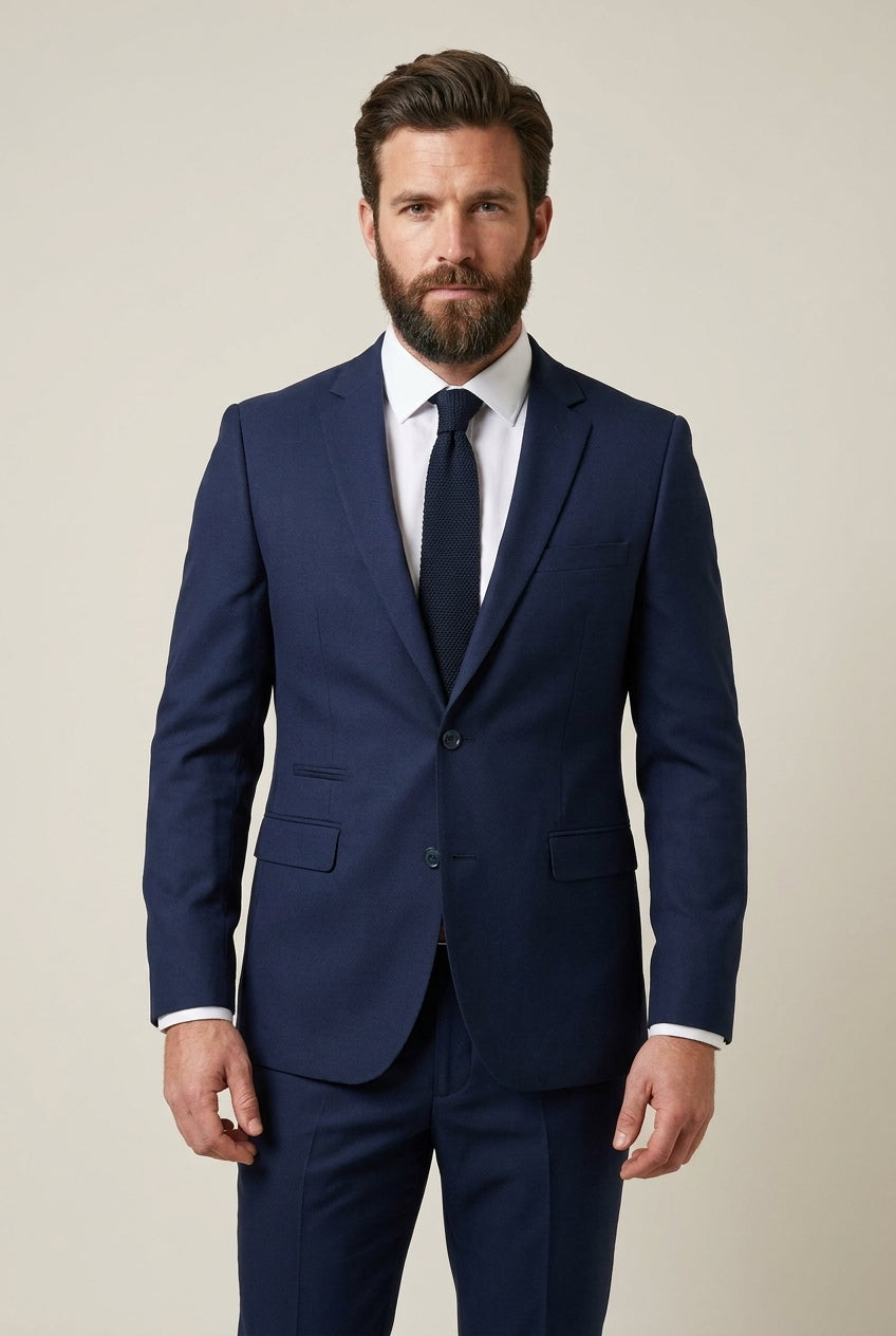 2-delig Navy Herenpak - Cavani Bond Navy — studiofoto