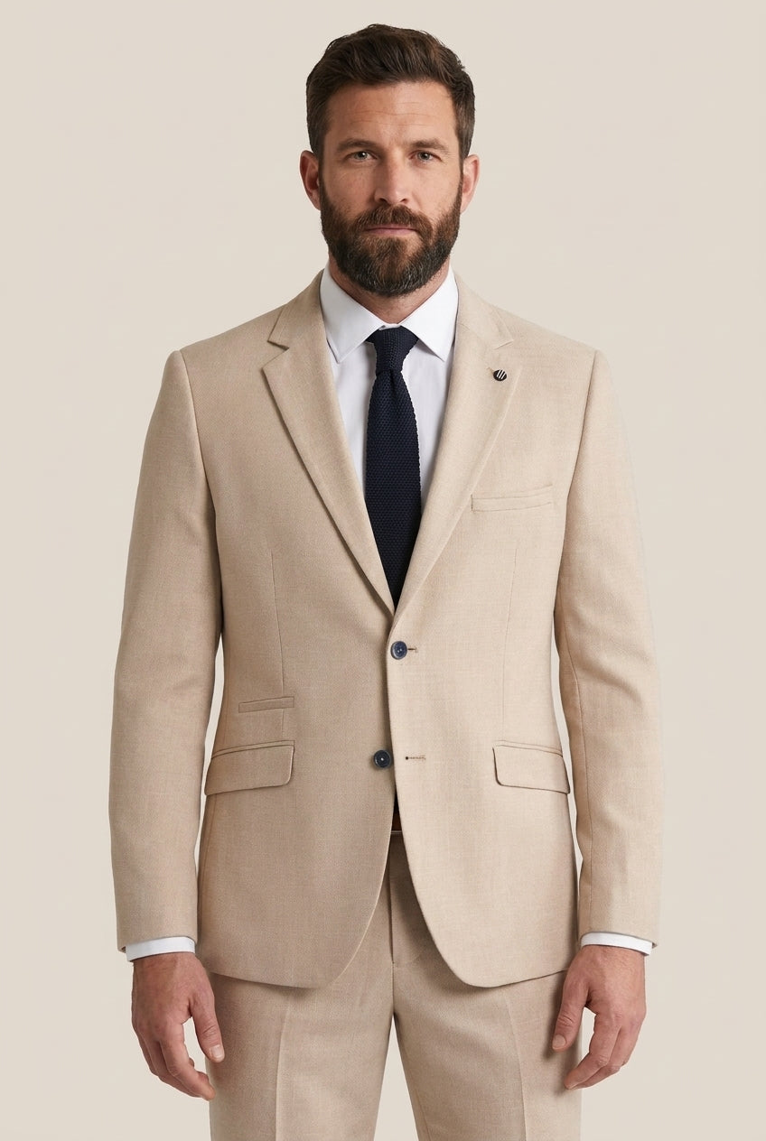 2-delig Herenpak - Cavani Miami Beige — studiofoto