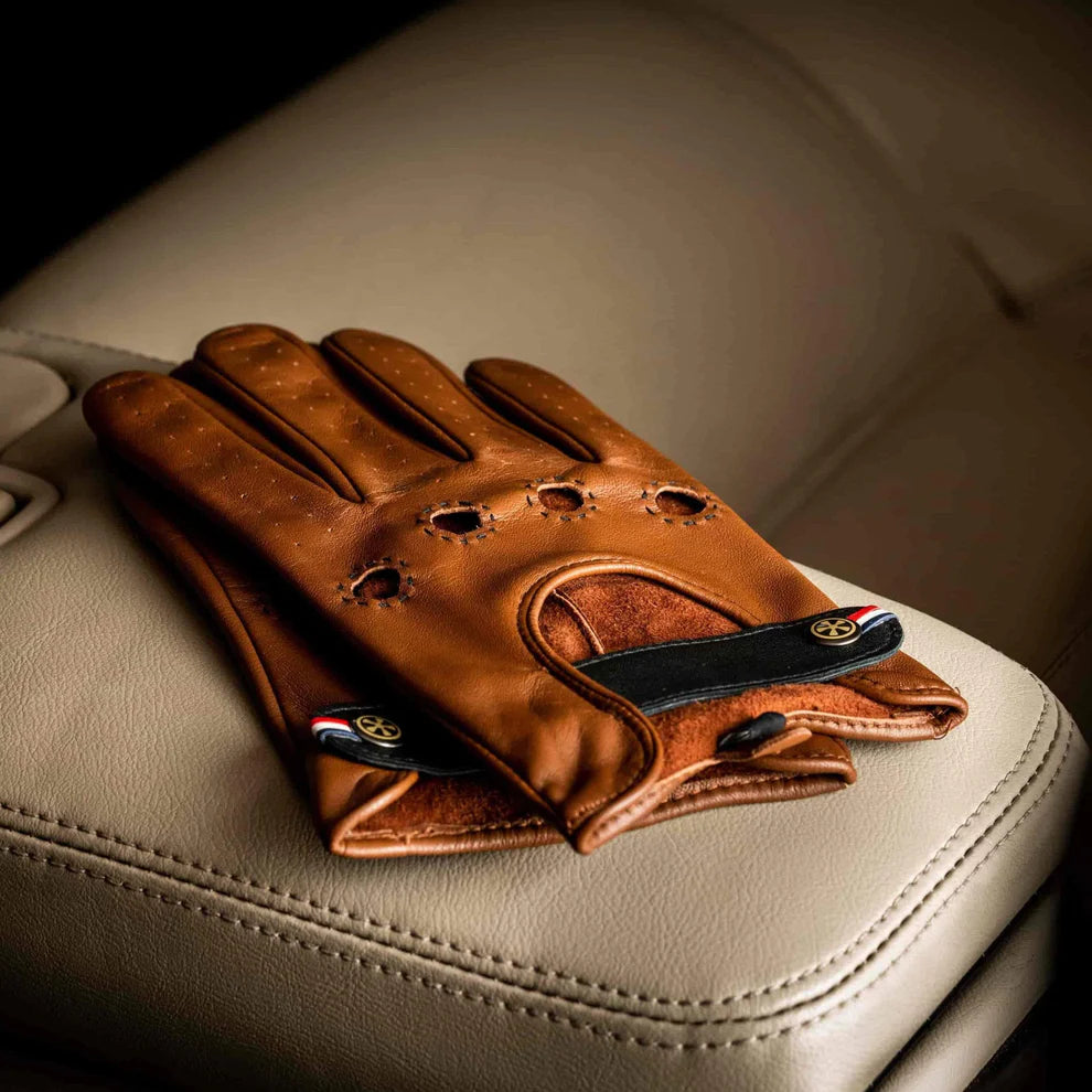 Roadr Driving Gloves - Cognac Cruiser