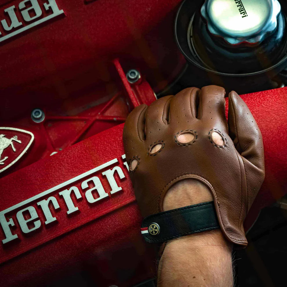 Roadr Driving Gloves - Cognac Cruiser