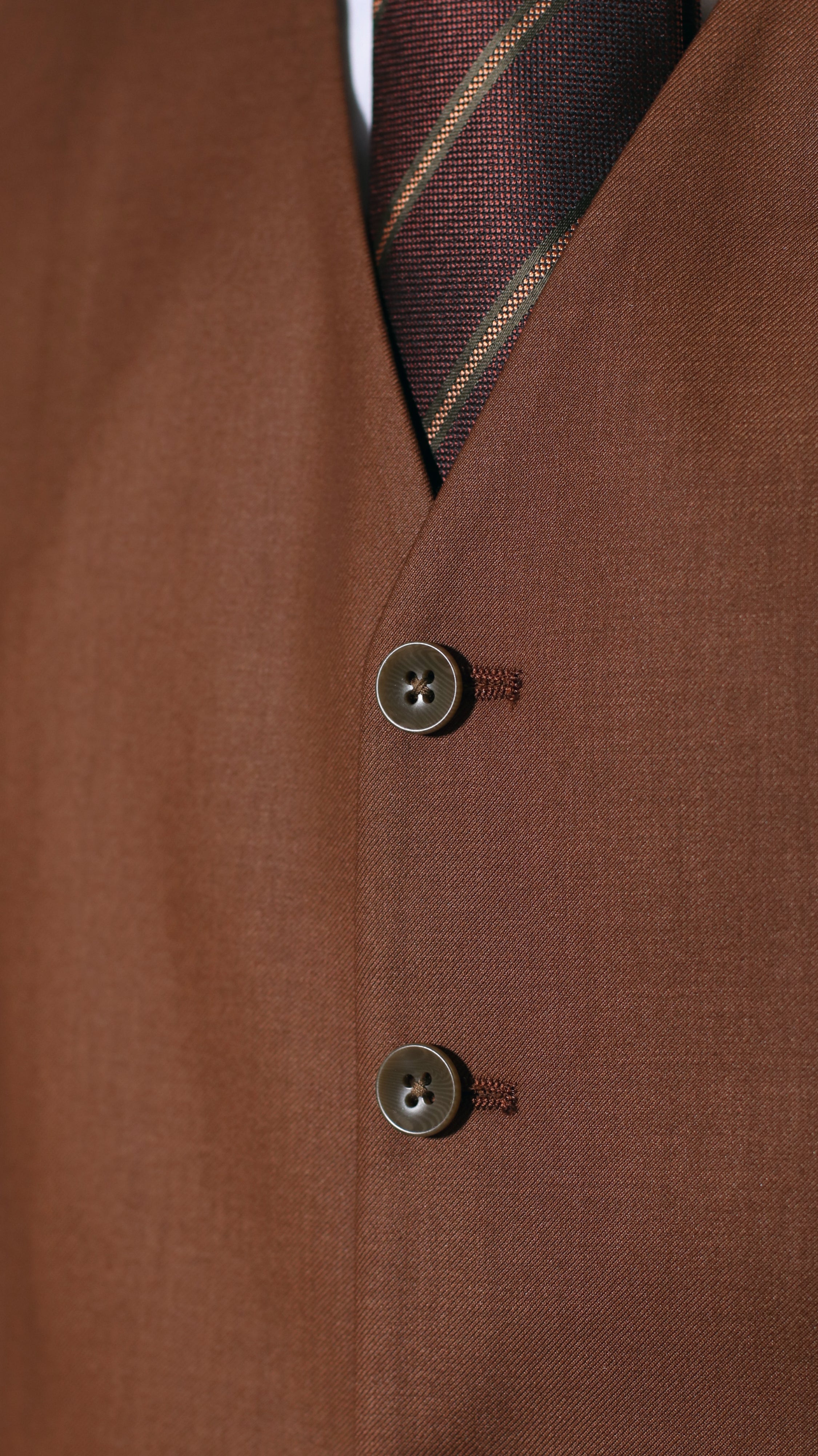 CASTLESON Admiral - Driedelig Herenpak Check Navy/Tan Mix & Match