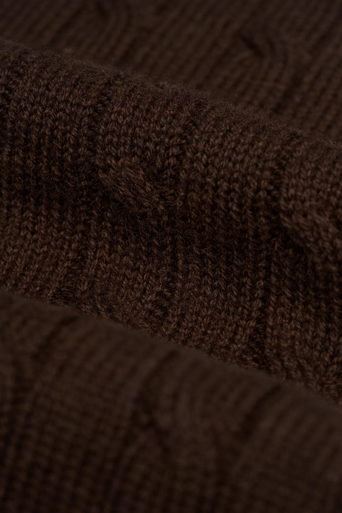Cavani Foston Brown - Kabeltrui heren 4