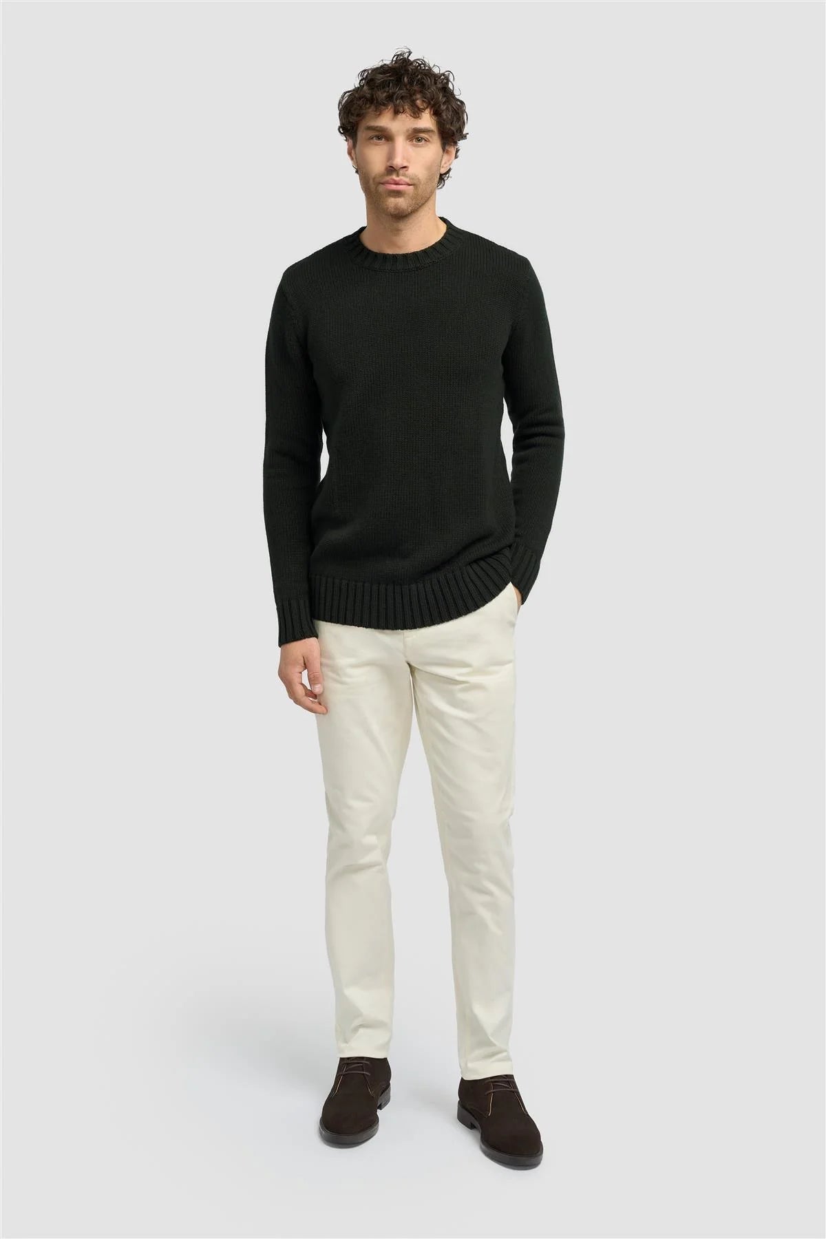 Cavani - Dark Green Jumper Farrel