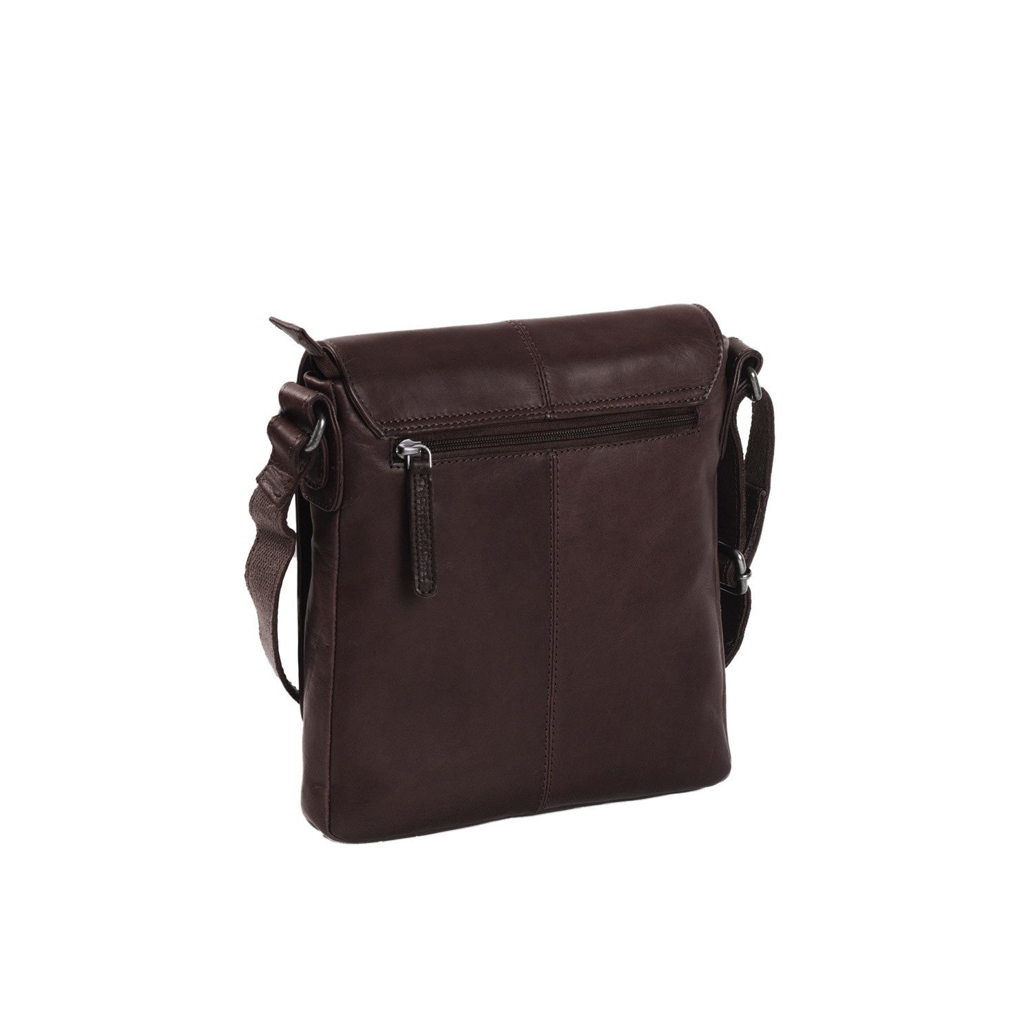 Leren Crossbody Tas Bruin Bodin