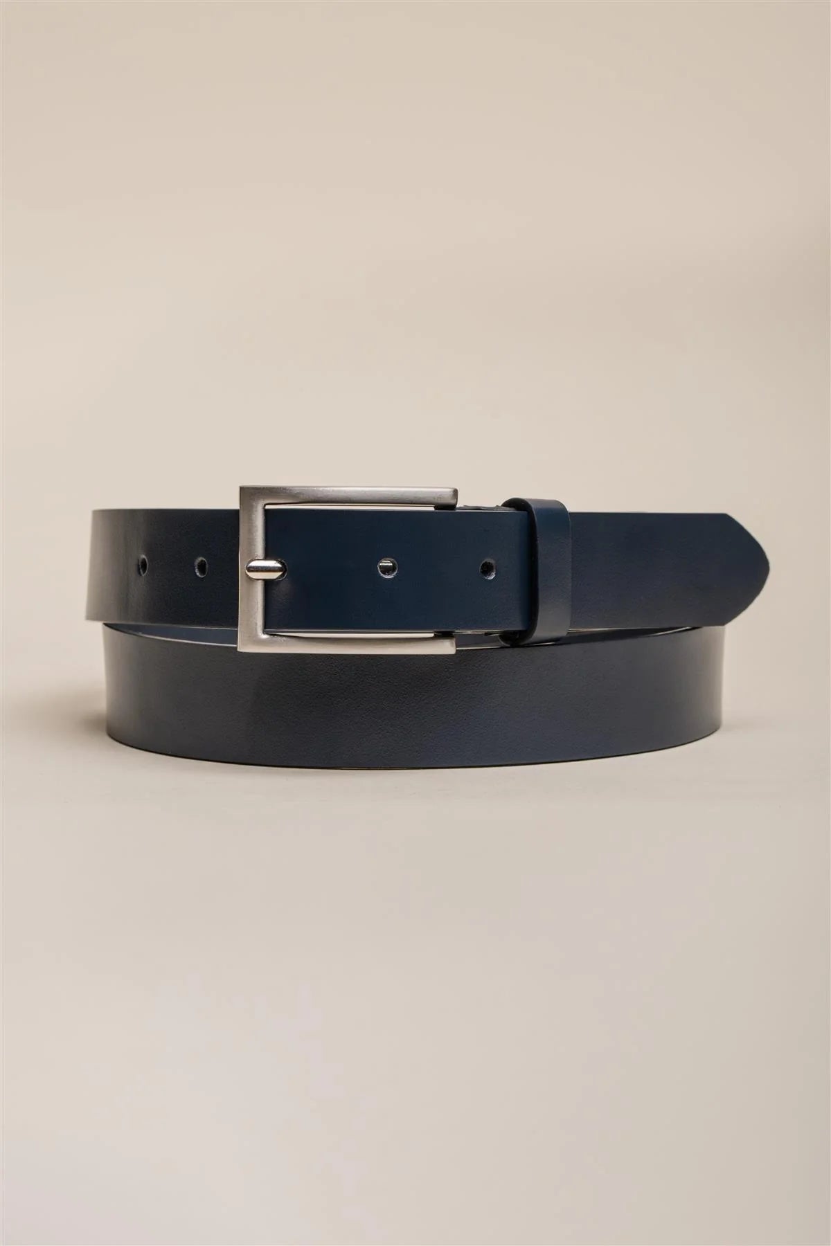 Leren Cavani Riem - BT05 Navy - Riem