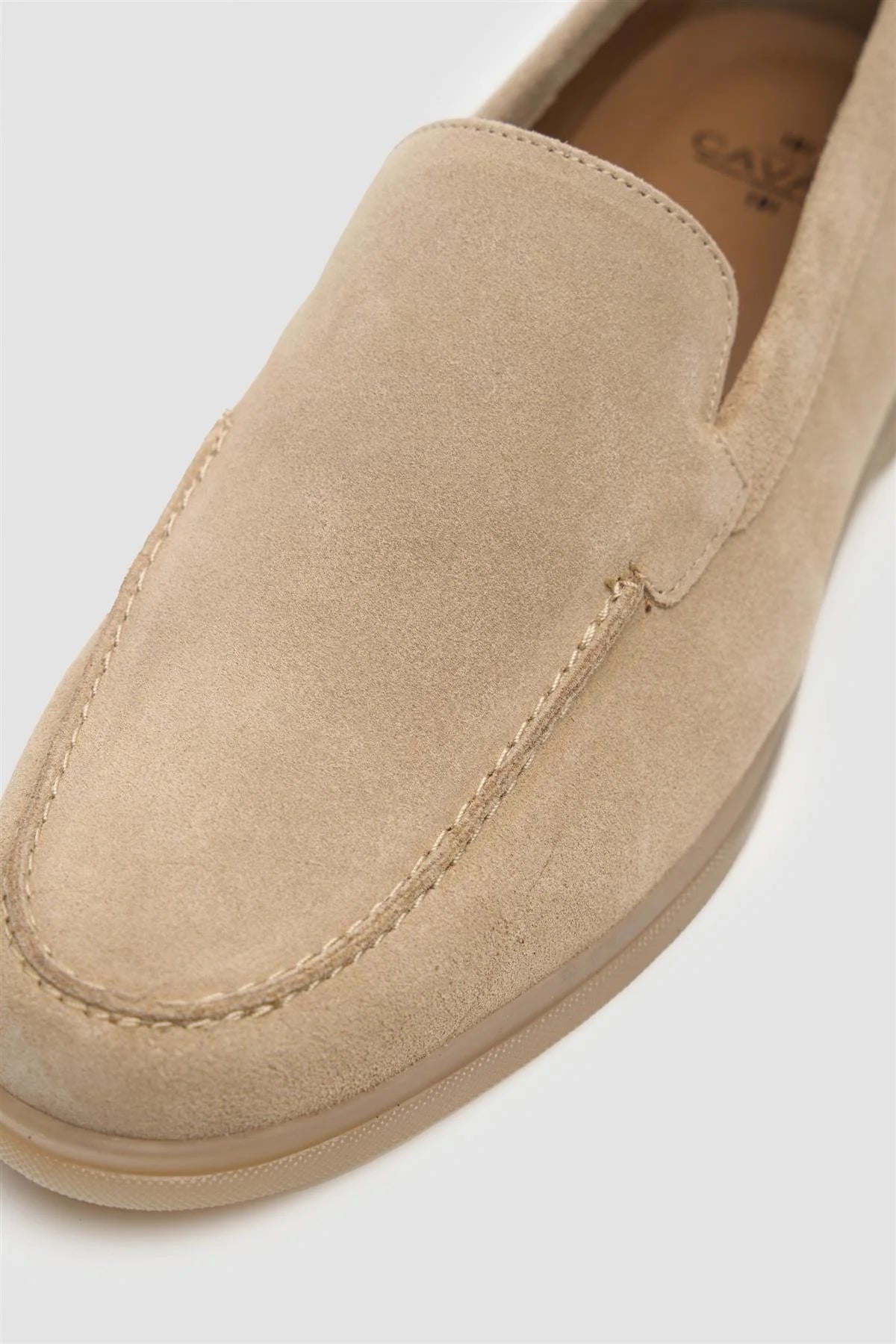 Cavani Breezy Suède Loafers - Sand
