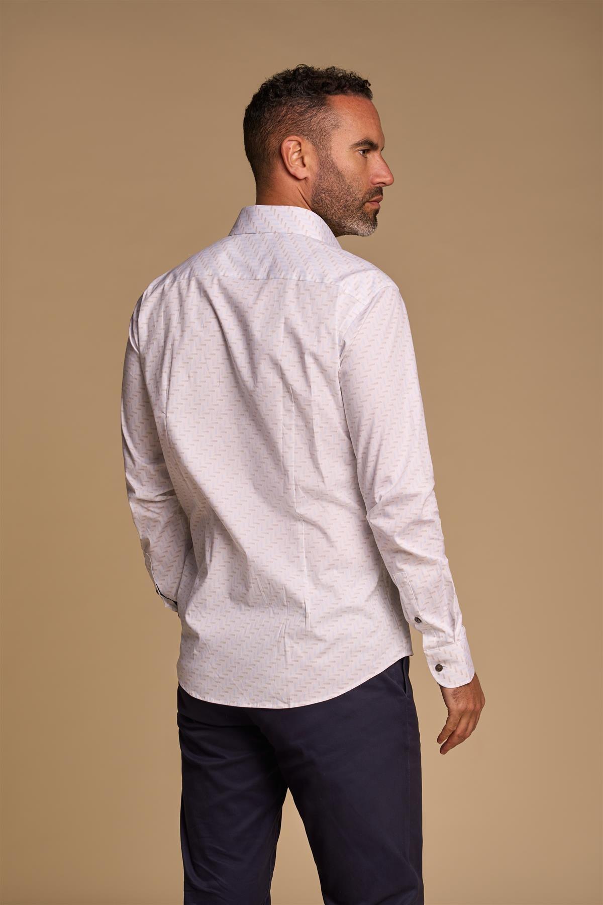 Cavani Breeze - Overhemd met geometrische print heren 3