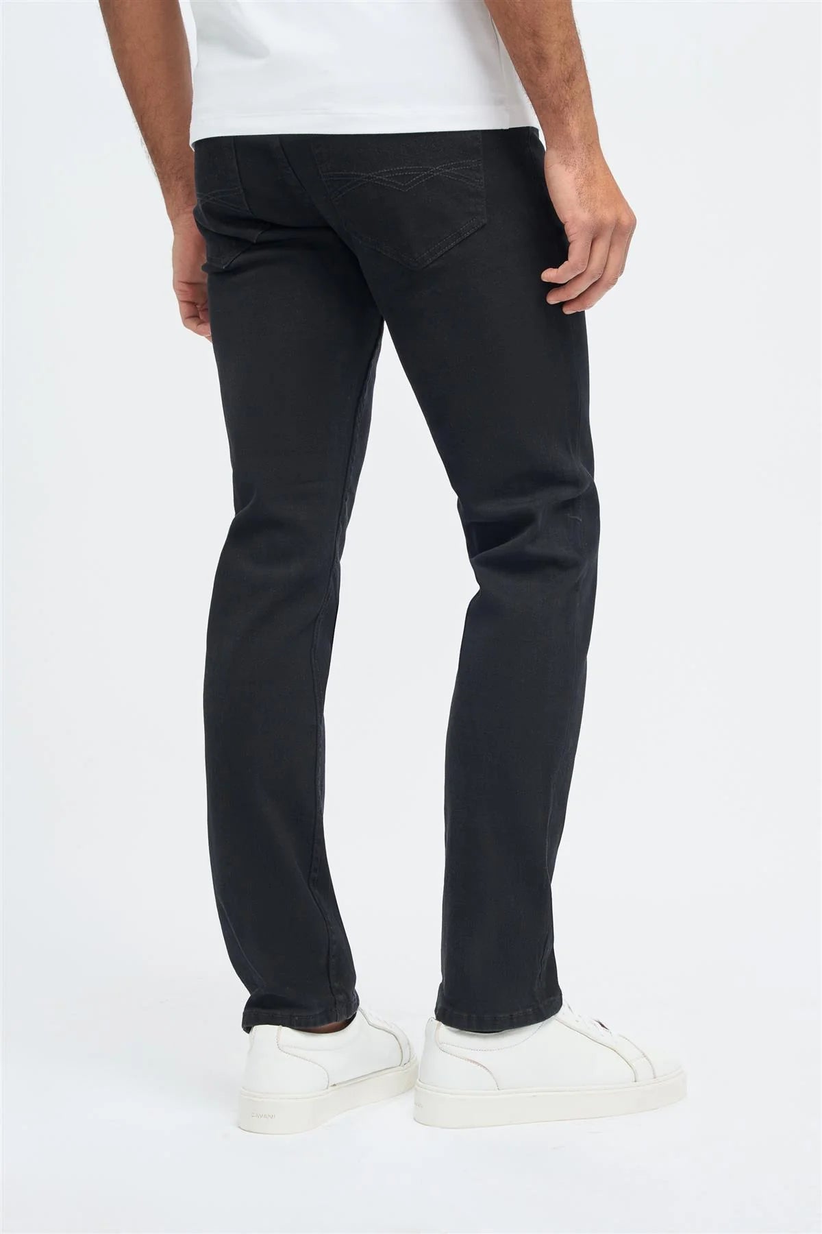 Cavani Heren Jeans - Milano Black