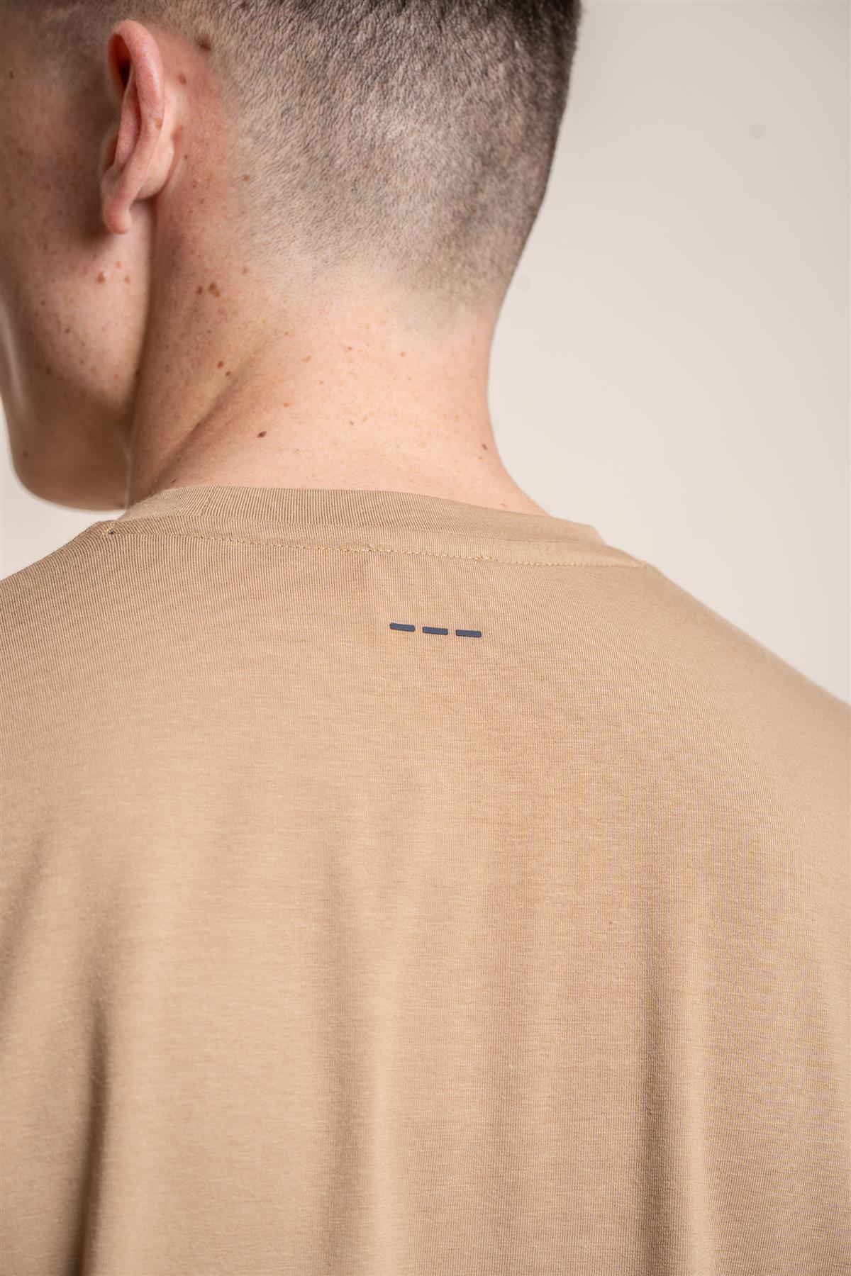 Cavani Bogart Sand - T-shirt heren 5