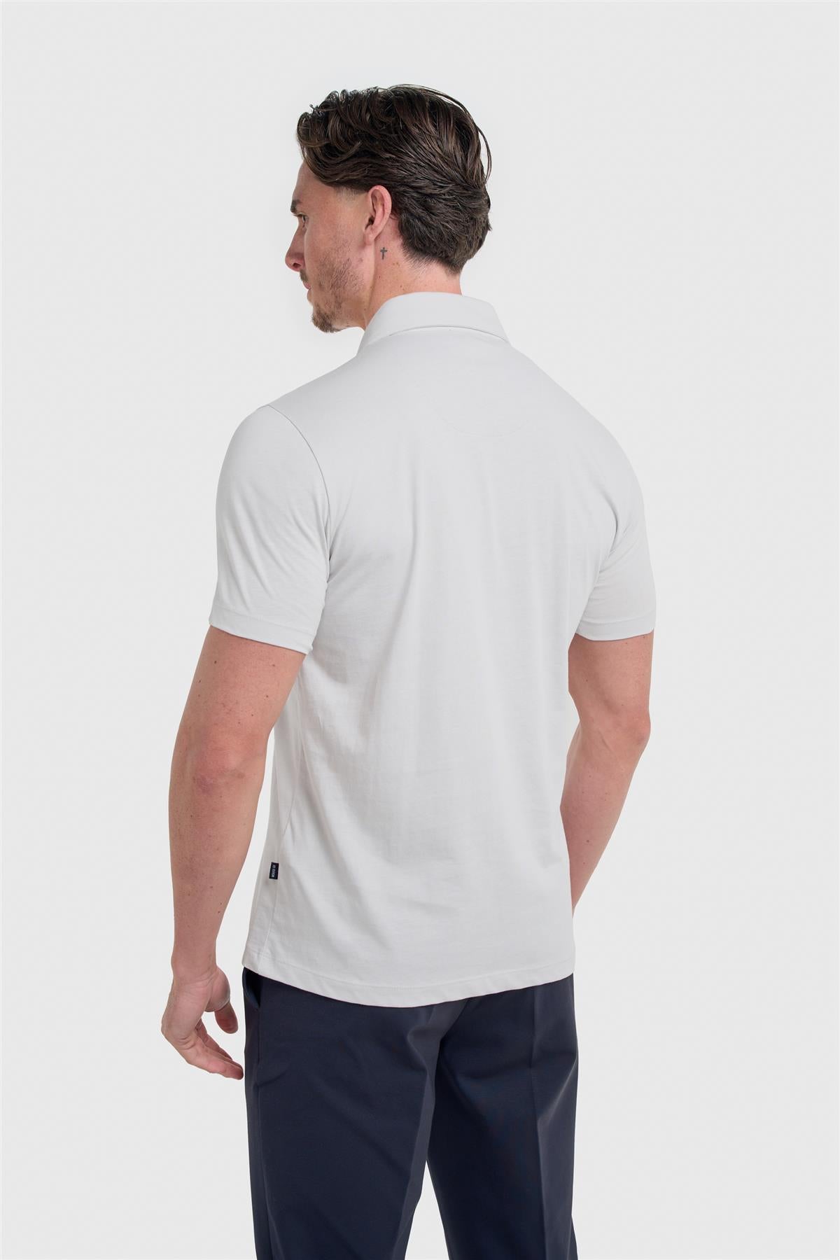 Cavani Sanchez Slate - Katoenen polo heren 3
