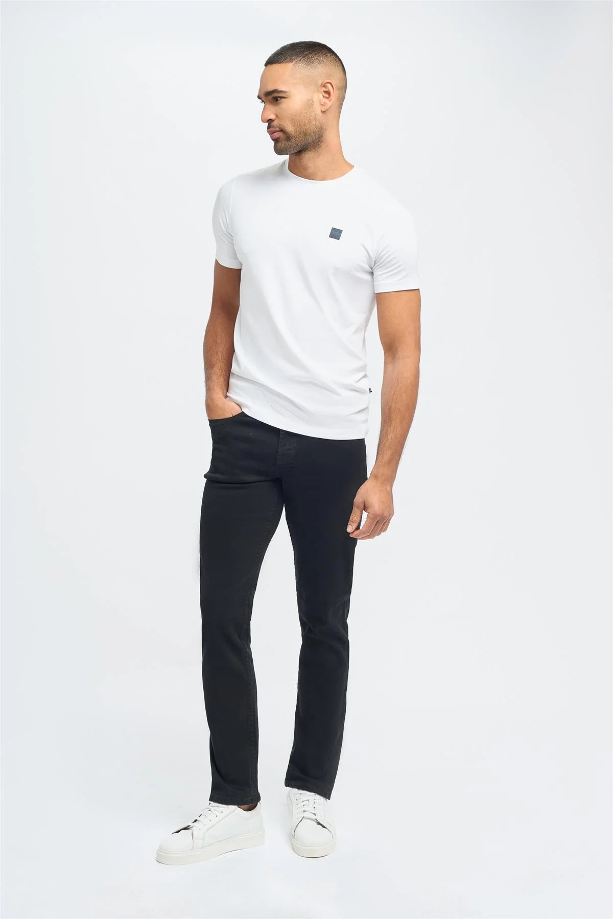 Cavani Heren Jeans - Milano Black
