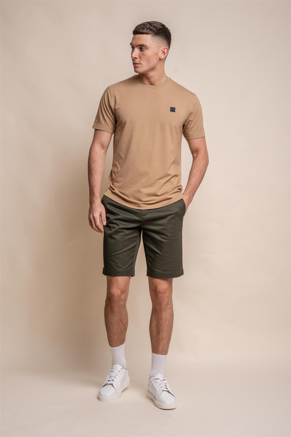 Cavani Bogart Sand - T-shirt heren 2