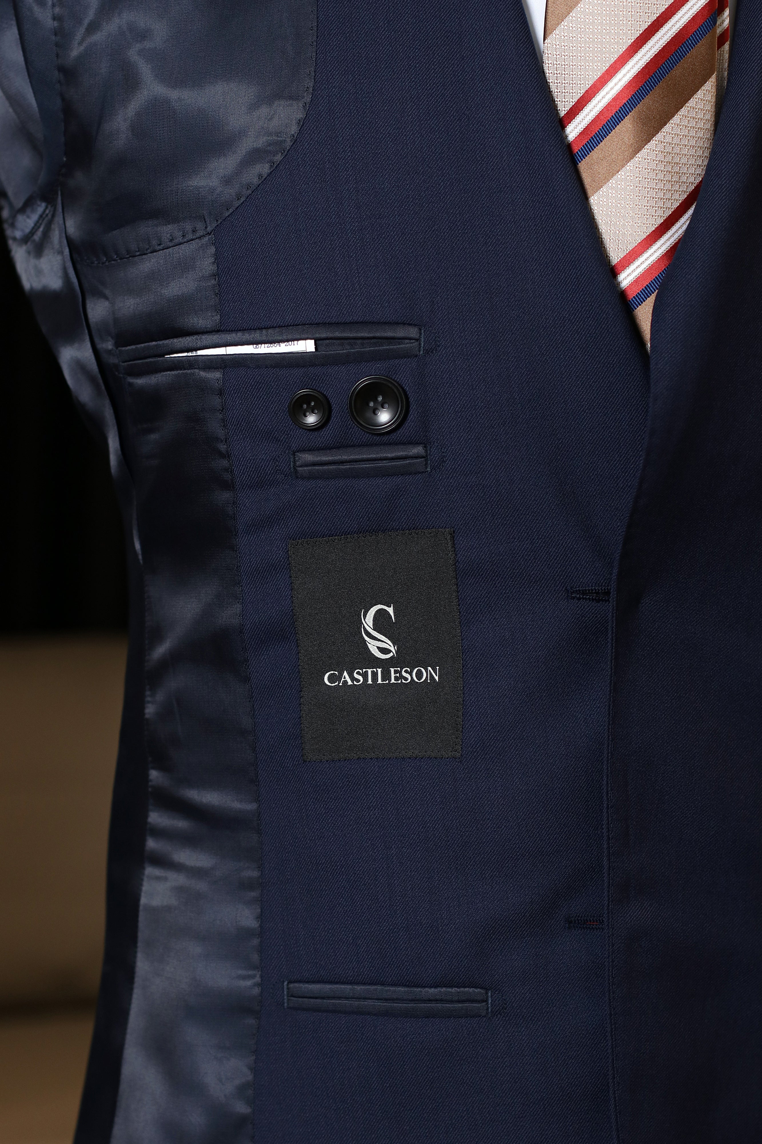 CASTLESON Guard - Tweedelig Herenpak Navy