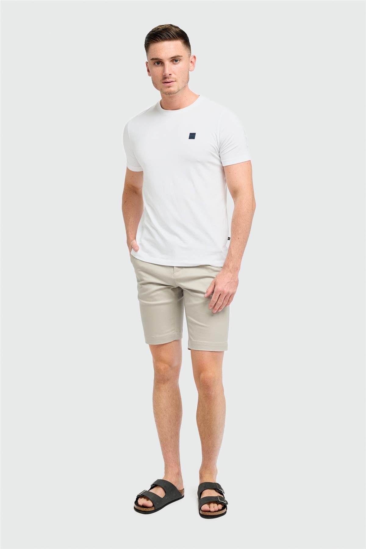 Cavani Dakota Ice Blue - Korte chino broek heren 2