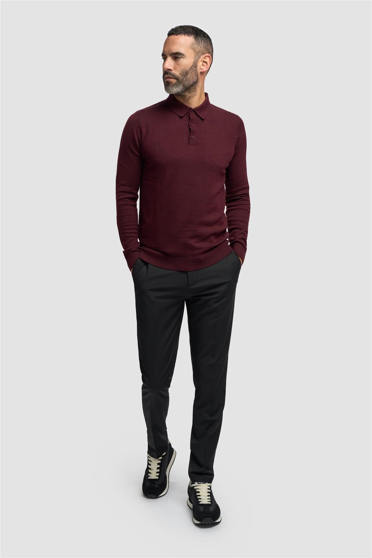Cavani Boom Wine - Polo heren 2